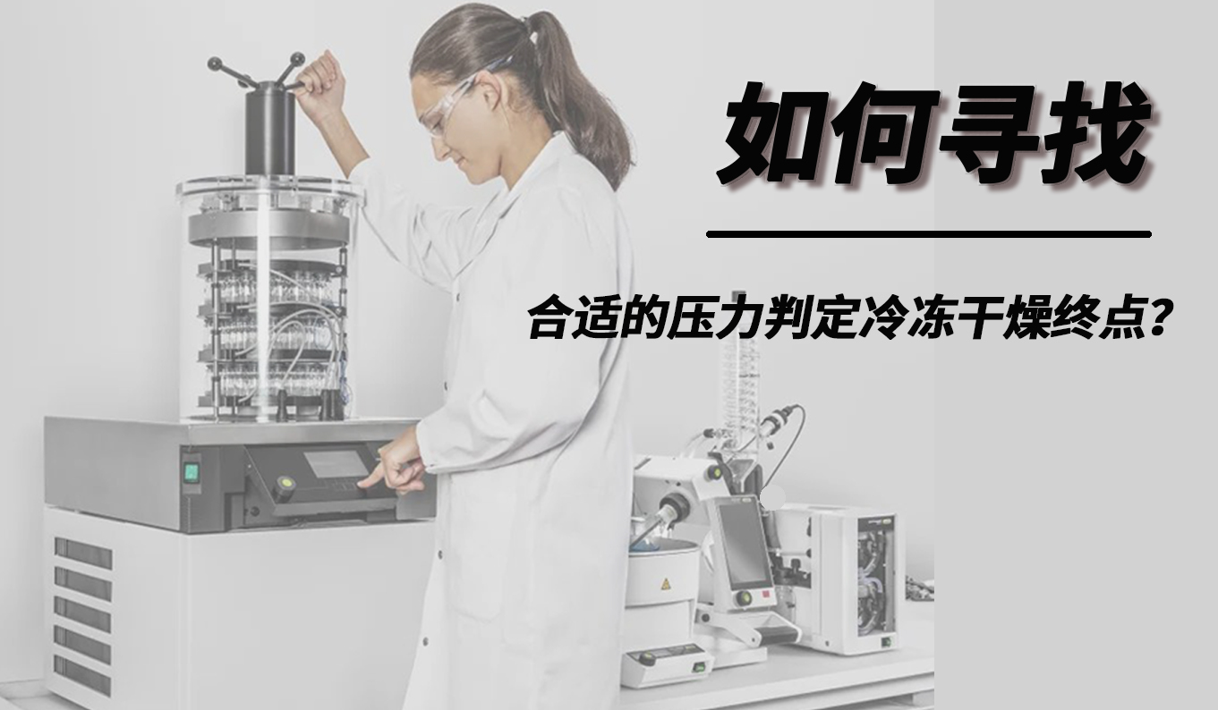 如何尋找合適的壓力判定冷凍干燥終點(diǎn)？