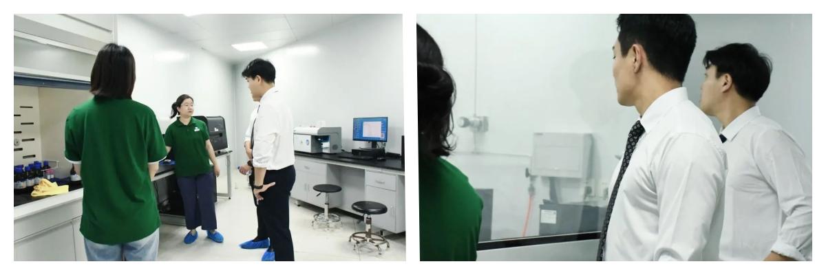海外客戶走進普健生物實驗研發(fā)基地，為一站式蛋白抗體開發(fā)平臺點贊