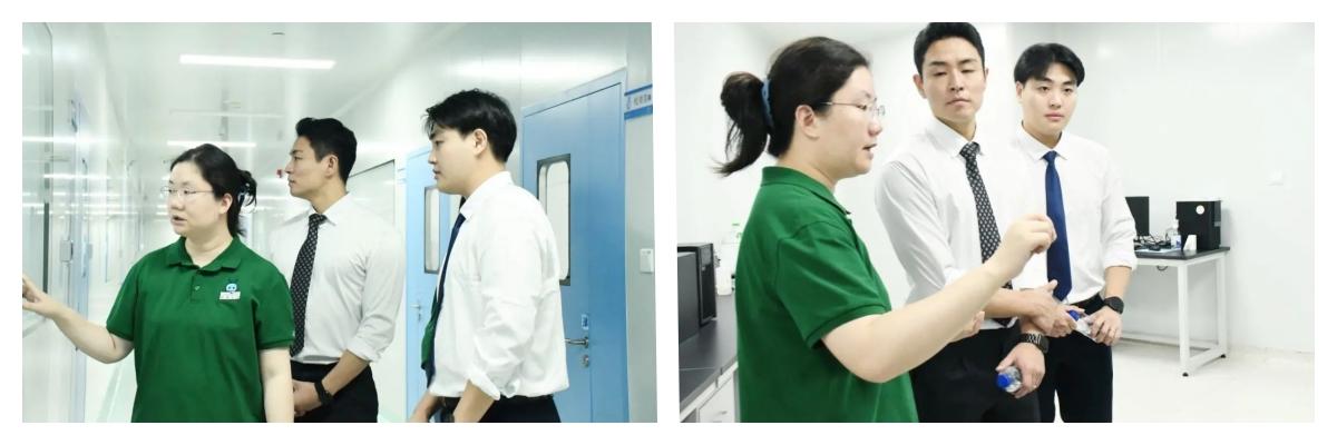 海外客戶走進普健生物實驗研發(fā)基地，為一站式蛋白抗體開發(fā)平臺點贊